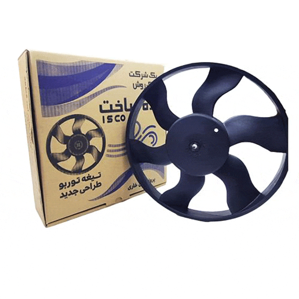 پروانه فن خاری توربو بهینه ایده ساخت