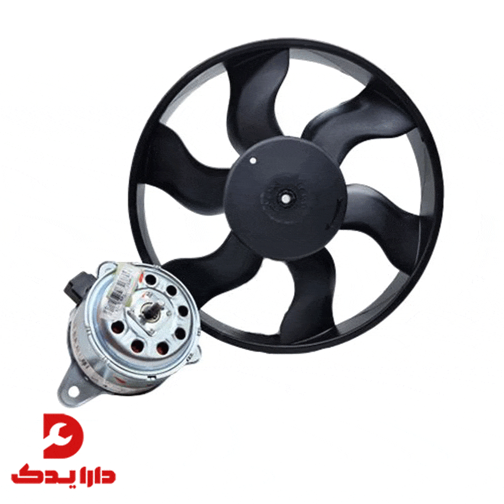 موتور فن توربو پژو 405 – مجموعه شرکتی با پروانه فن ایدهساخت 265 وات - Image 4