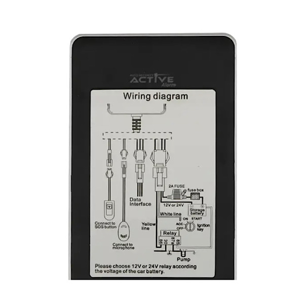 ردیاب خودرو اچ اس پی مدل EASY-7-III